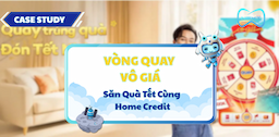 Săn Quà Tết Cùng Home Credit - Vòng Quay Vô Giá Đầy Bất Ngờ!